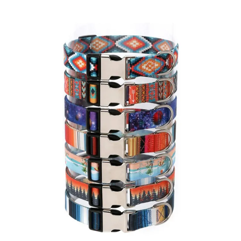 Aesthetic Pet Dog Collar And Leash Set