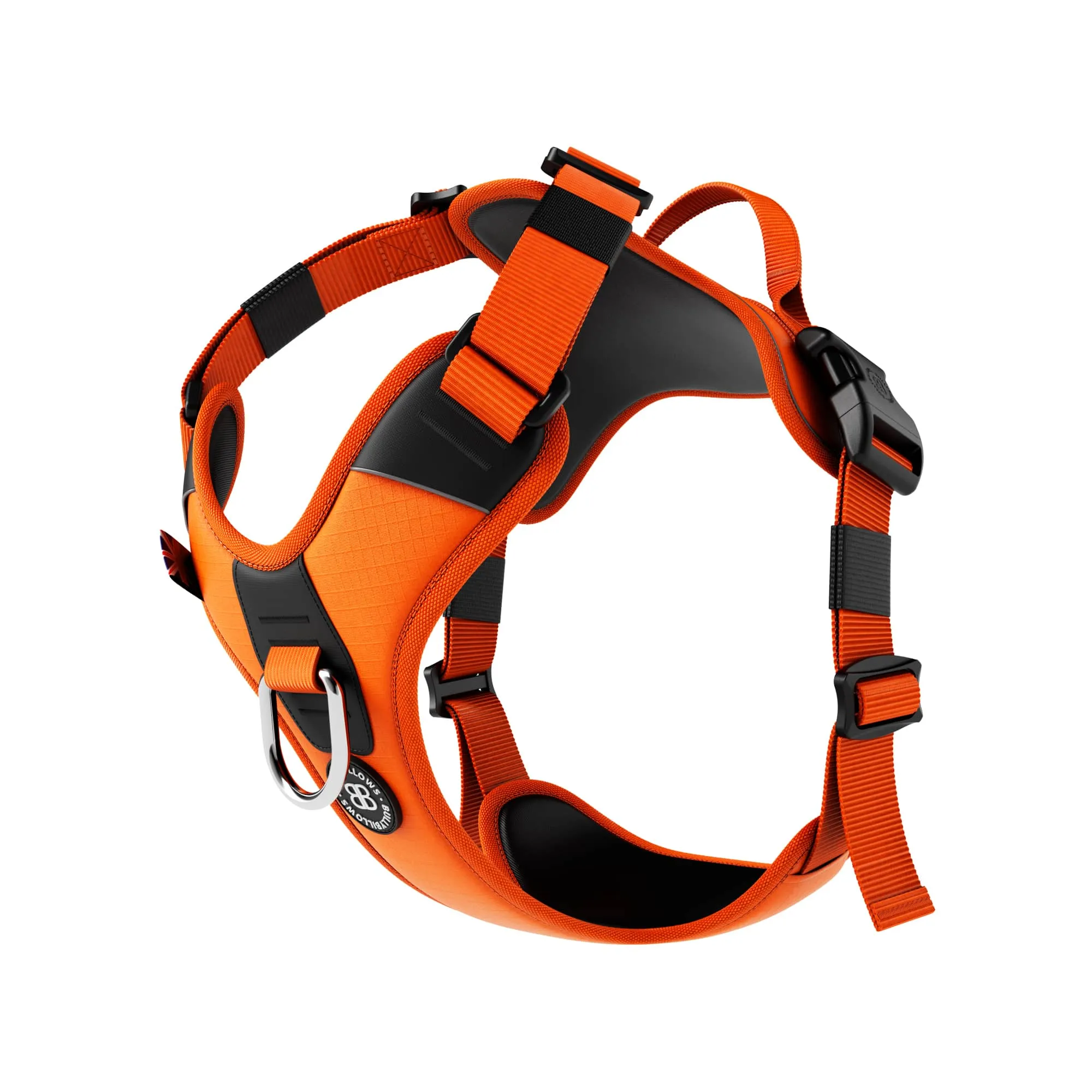 Anti Pull Harness | With Handle & Lighter | Hurricane Harness - Orange