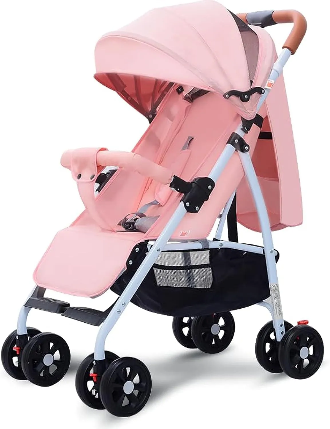 Baby Newborn Gift Set - Dreeba Multifunctional Baby Cot With Mosquito Net, Dreeba One Way Foldable Push Baby Stroller-A1, Blooming Bath Lotus Baby Bath and Nooie Baby Monitor, Wifi Camera Indoor, 360-Degree IP Camera