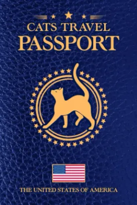 Cats Travel Passport And Vaccine Record Size 4"x 6": with a normal passport size this Cat Health & Vaccine Track Journal Notebook, Health Log Book, ... Record Book For Pet Lovers, Cute Kittens Paperback  January 22, 2023