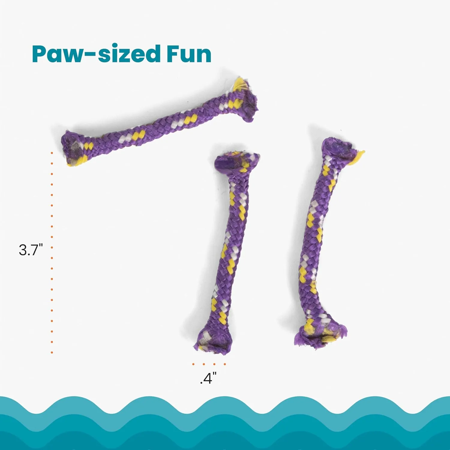Catstages Nighttime Catnip Rolls Cat Toys - 3 Pack