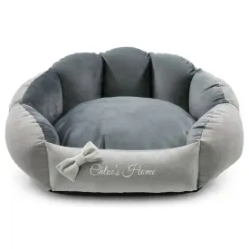 Chloe's Home Bahamas Bed for Dogs and Cats (Grey)