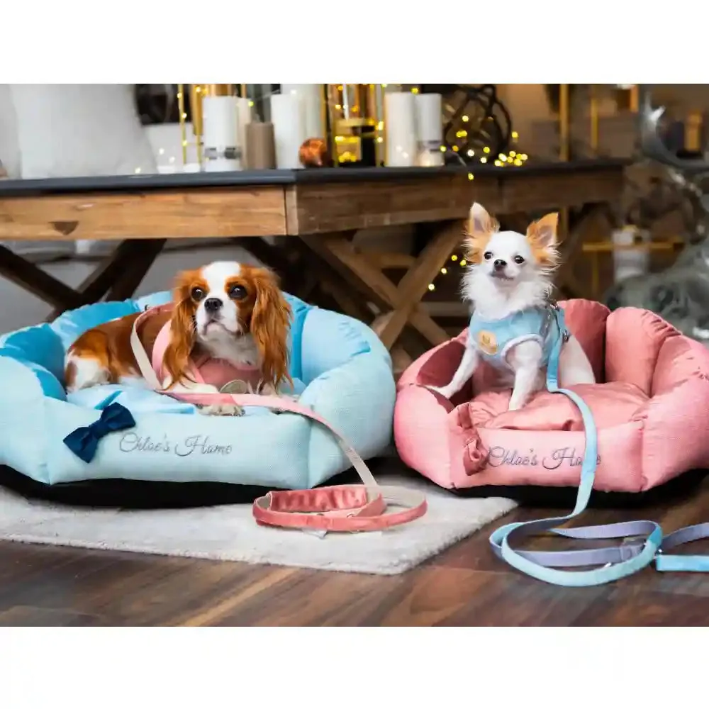 Chloe's Home Bahamas Bed for Dogs and Cats (Pink)