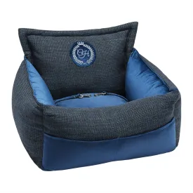 Chloe's Home Car Bed Lisbon for Dogs and Cats (Blue)