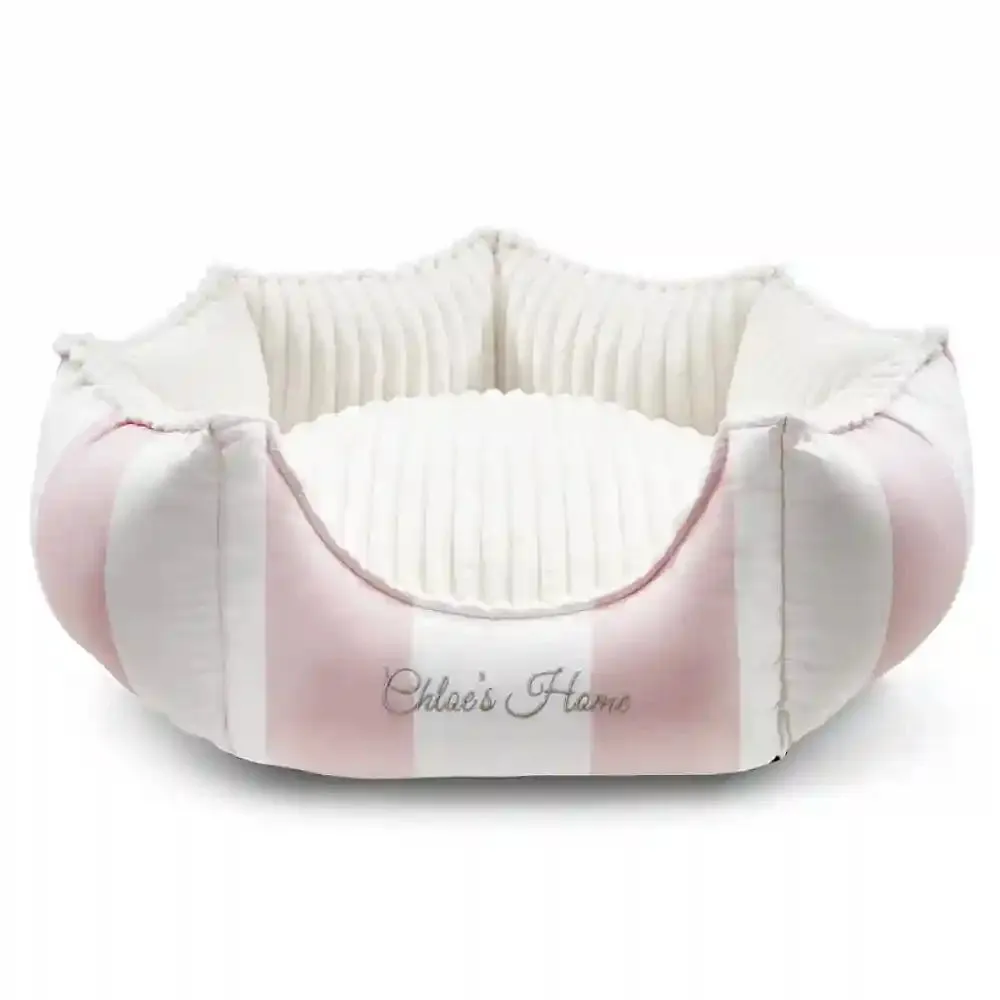 Chloe's Home Monte Carlo Bed for Dogs and Cats (Pink)