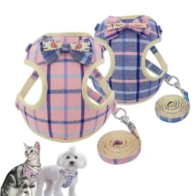 Cute Small Puppy Cat Harness Mesh