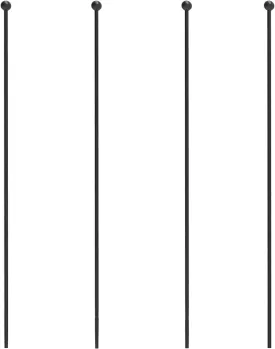 Dog Playpen Stakes, Accessories Replacing The Metal Posts of Pet Enclosures for Indoor Outdoor RV Puppy Medium Dogs Play Pens (36 inch, 4)