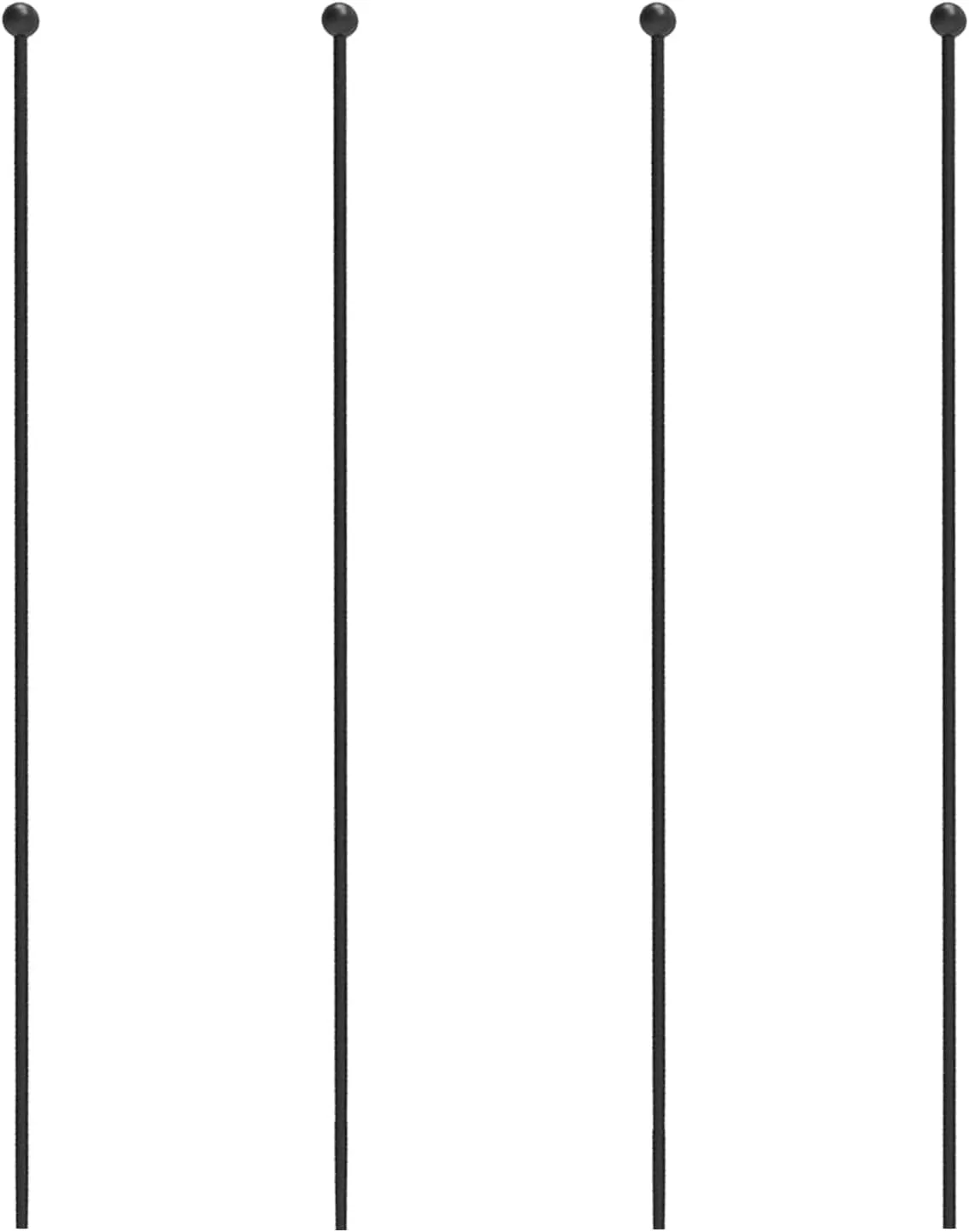 Dog Playpen Stakes, Accessories Replacing The Metal Posts of Pet Enclosures for Indoor Outdoor RV Puppy Medium Dogs Play Pens (36 inch, 4)