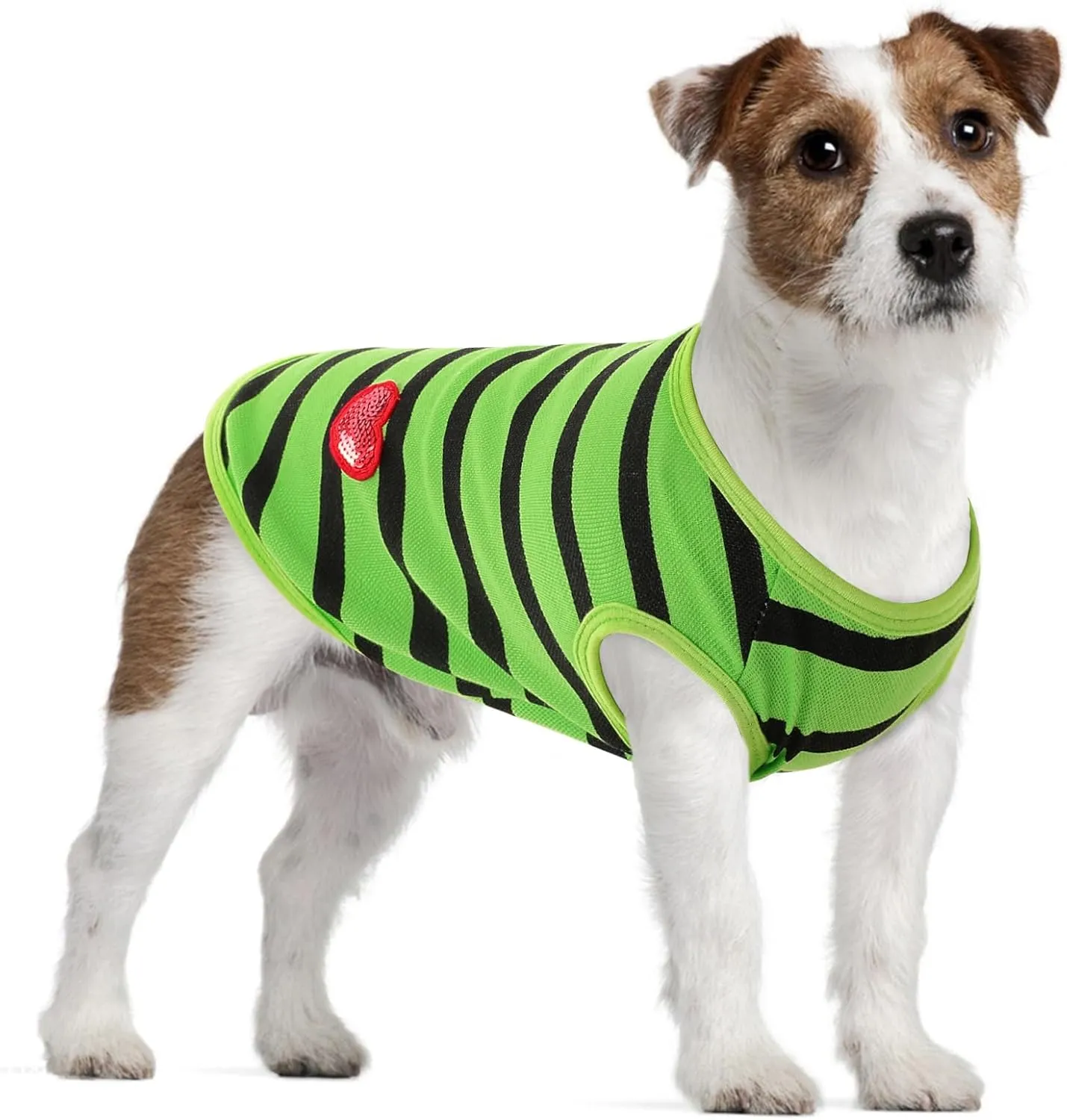 Dog Shirts for Large Dogs, Striped T-Shirts Pets Vest Pet Apparel Tee Shirts Dog Tank Top Spring Summer Suitable for Chihuahua French Bulldog Bichon Shih Tzu