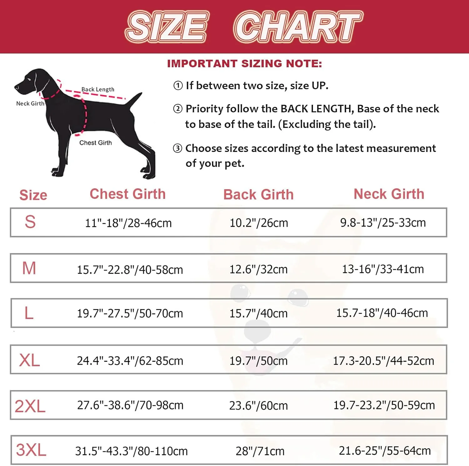 Dogcheer Warm Dog Jacket - Winter Coat, Waterproof, Windproof, Reflective, Adjustable, Fleece Sweater for Small to Large Dogs - Red