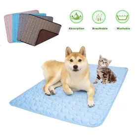 Extra Large Summer Dog Cooling Mat – Reusable, Washable, and Portable