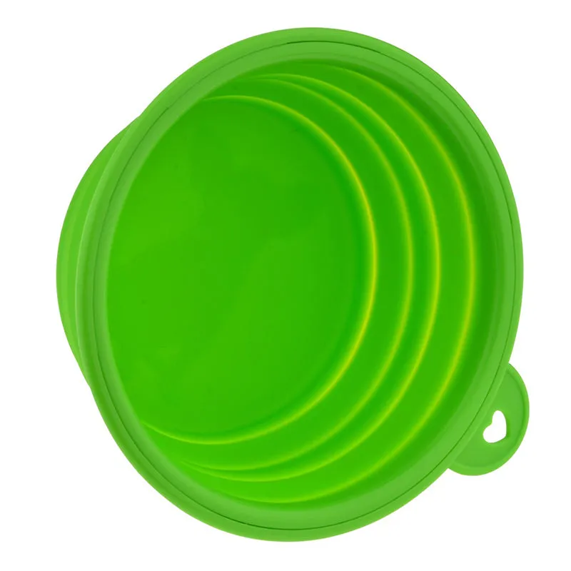 Folding Silicone Dog Bowl -Travel Bowl For Dogs