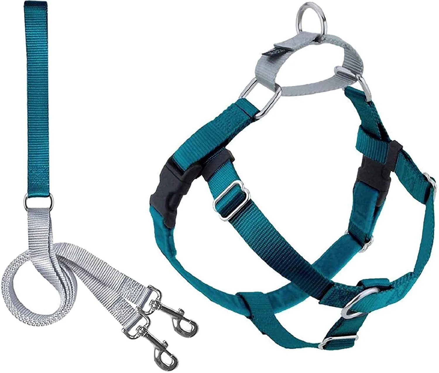 Freedom Harness, No-Pull Dog Harness: Multi-Use, Velvet Lining!
