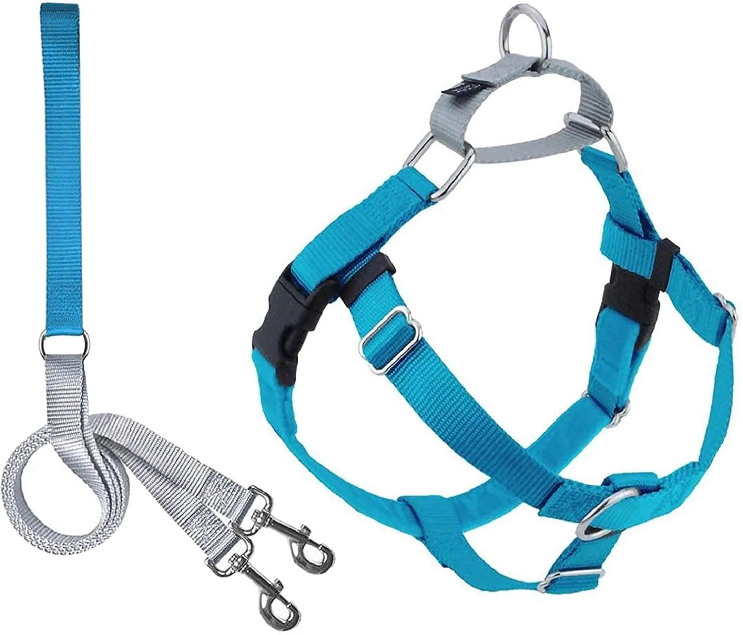 Freedom Harness, No-Pull Dog Harness: Multi-Use, Velvet Lining!
