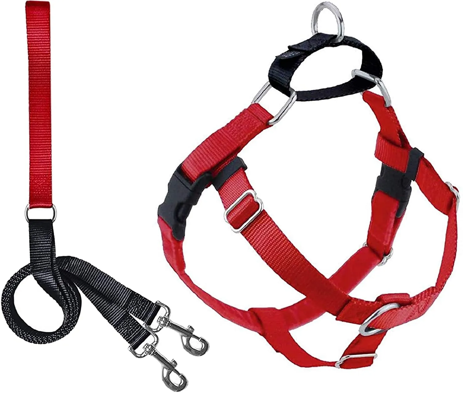 Freedom Harness, No-Pull Dog Harness: Multi-Use, Velvet Lining!
