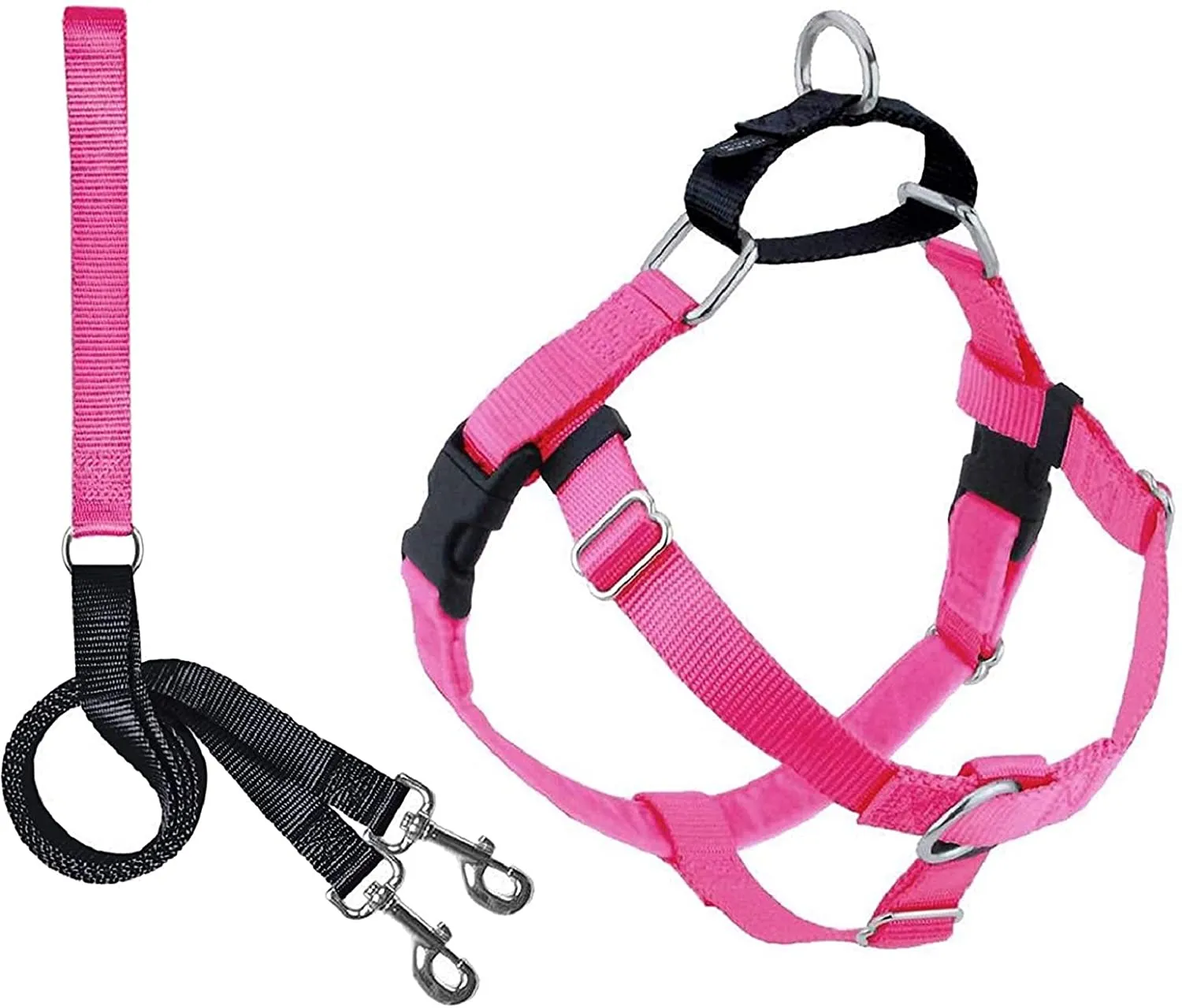 Freedom Harness, No-Pull Dog Harness: Multi-Use, Velvet Lining!