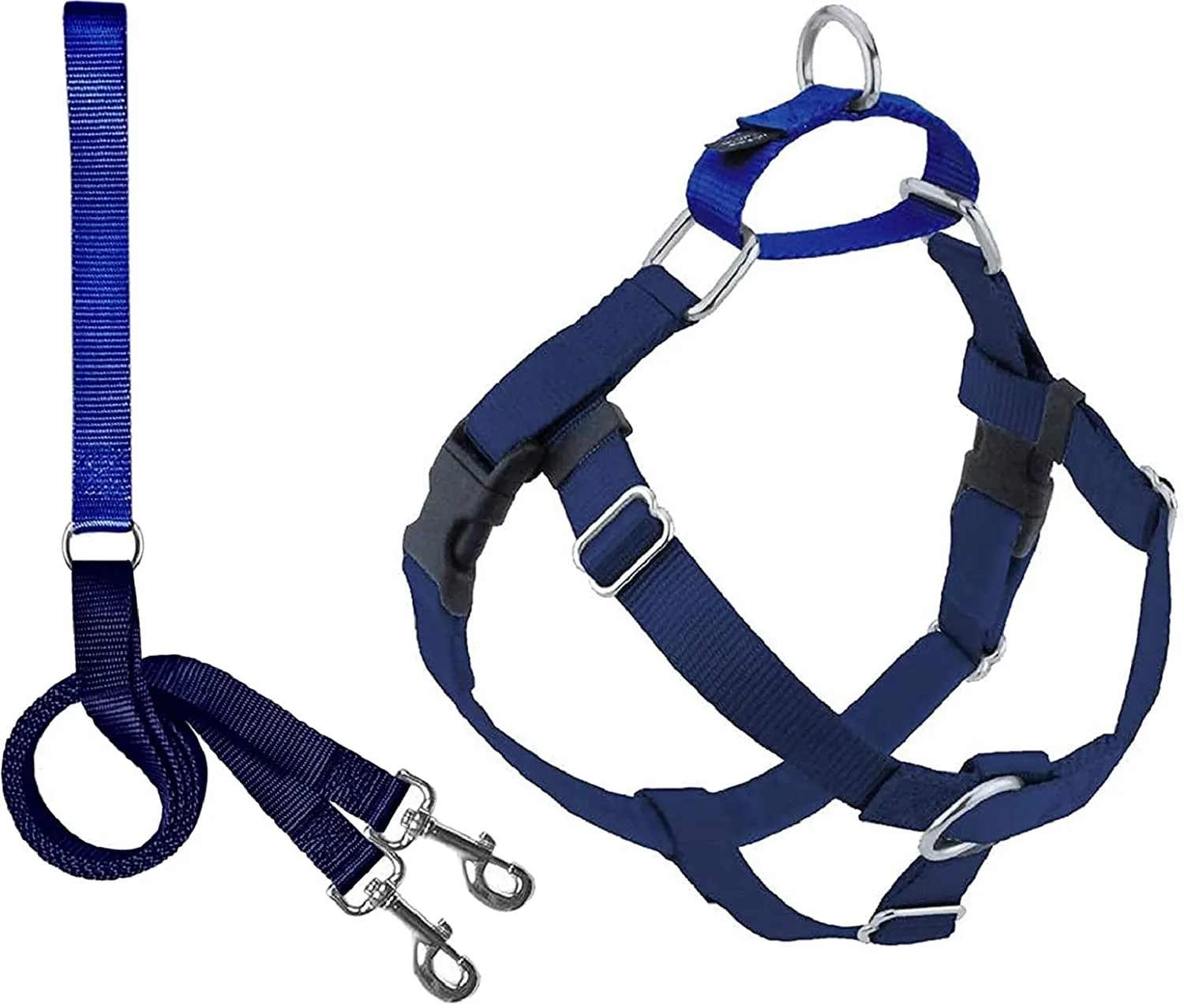 Freedom Harness, No-Pull Dog Harness: Multi-Use, Velvet Lining!