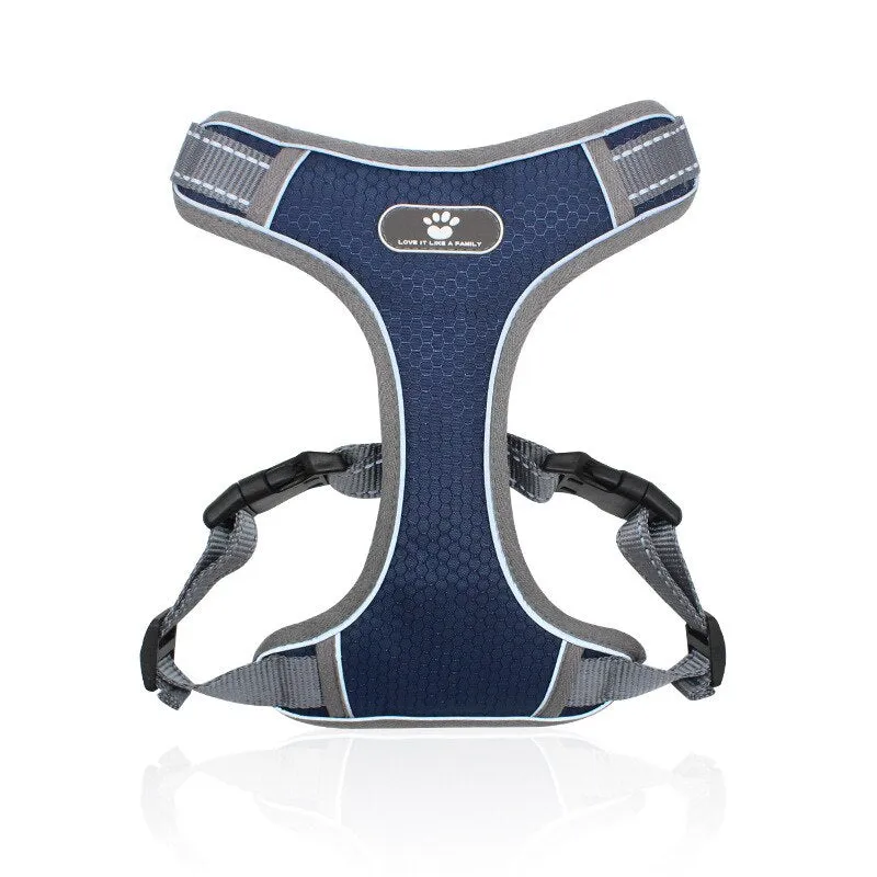 Lead Straps Breathable Dog Harnesses