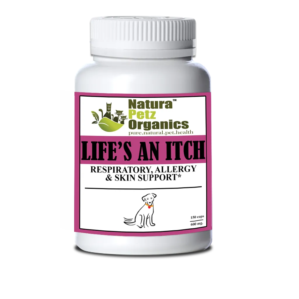LIFE'S AN ITCH CAPSULES - Respiratory, Allergy & Skin Support* Capsules for DOGS & CATS*
