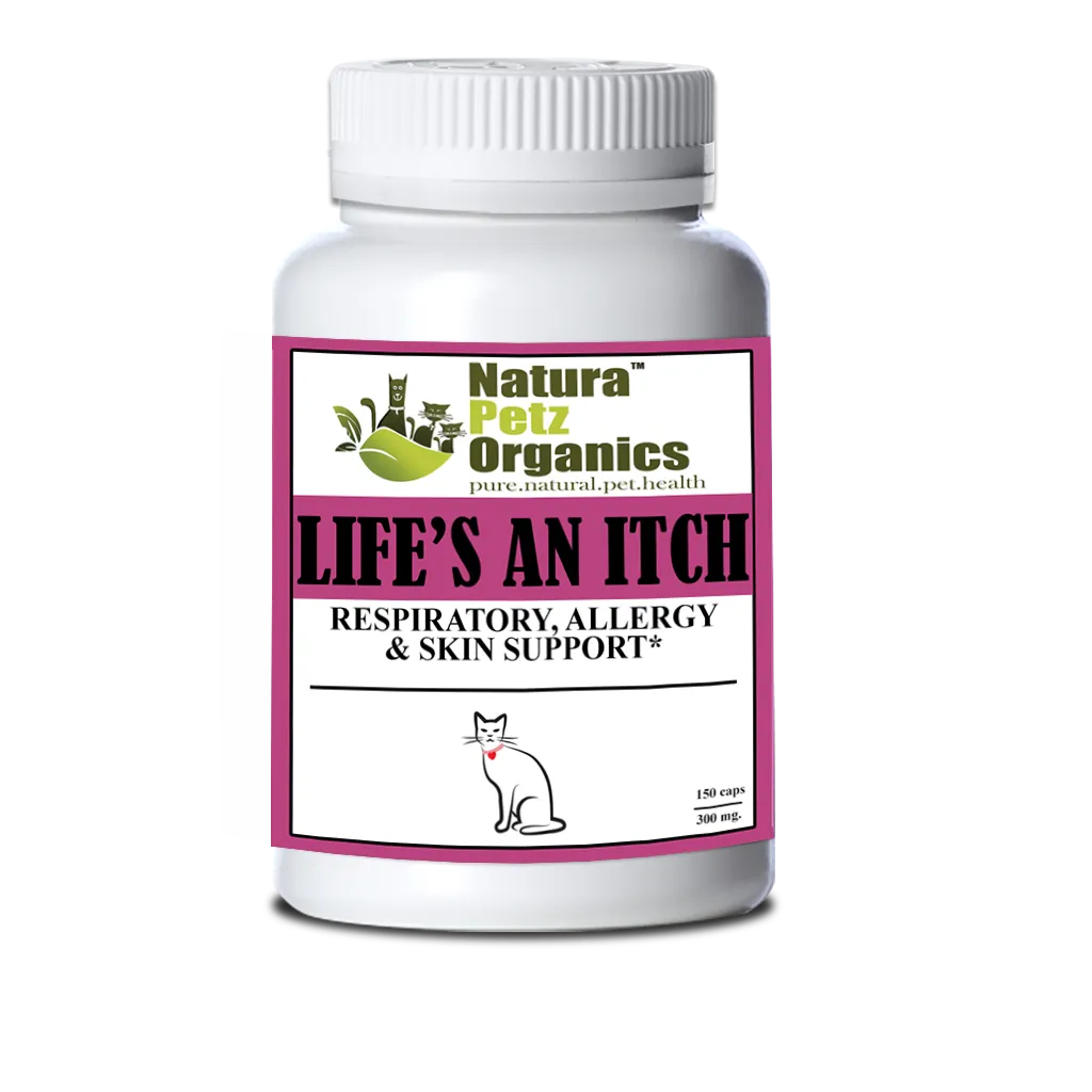 LIFE'S AN ITCH CAPSULES - Respiratory, Allergy & Skin Support* Capsules for DOGS & CATS*