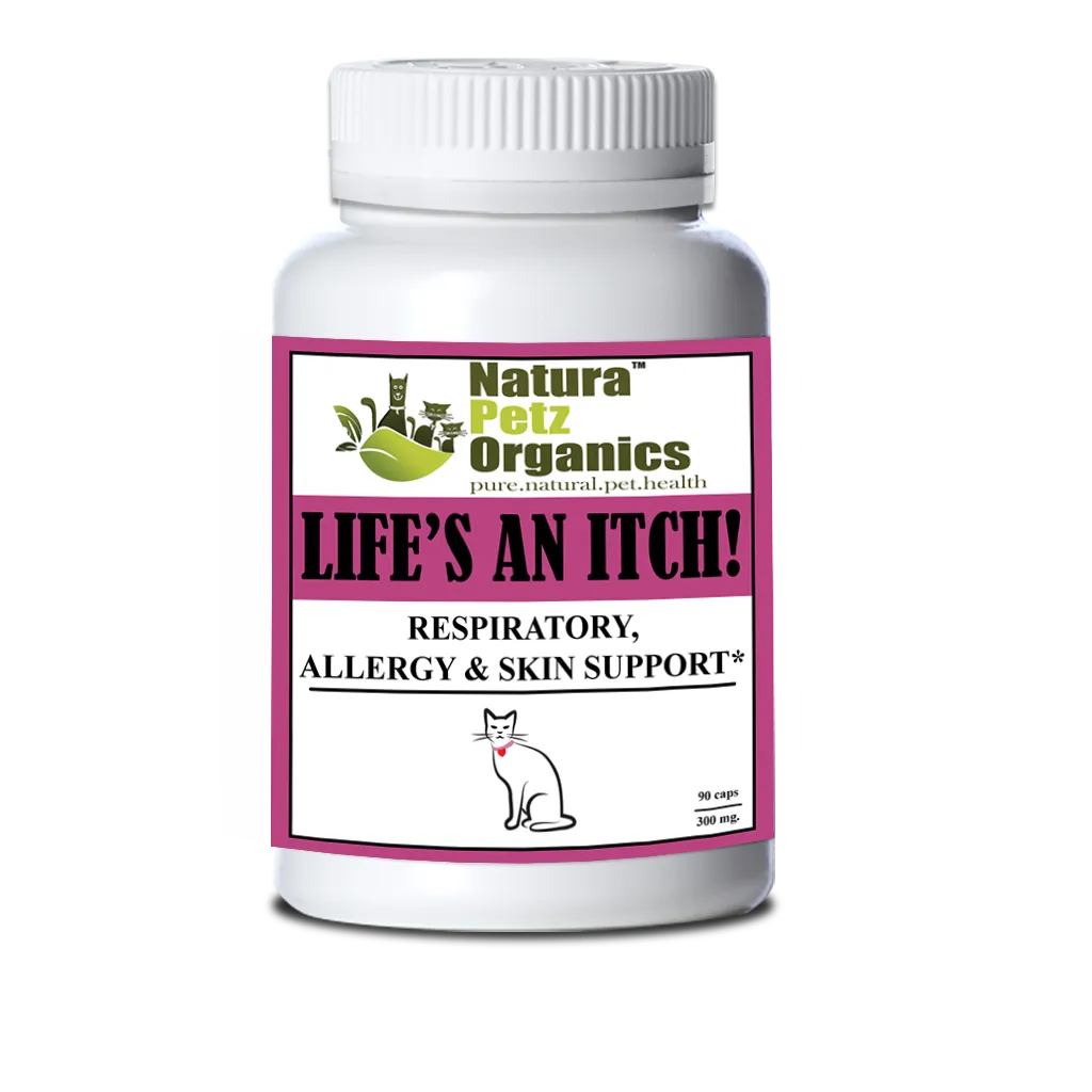 LIFE'S AN ITCH CAPSULES - Respiratory, Allergy & Skin Support* Capsules for DOGS & CATS*