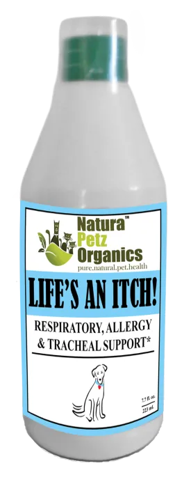 LIFE'S AN ITCH NO MORE SNEEZING & WHEEZING* Respiratory, Allergy & Tracheal Support*
