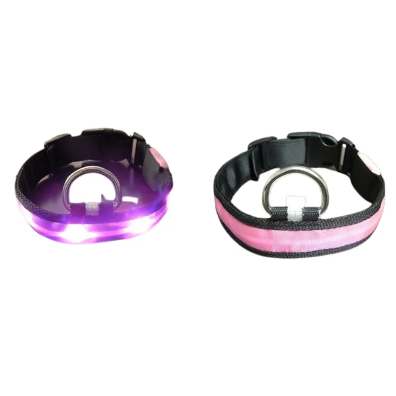 Night Safety Pet Dog Collar LED Light