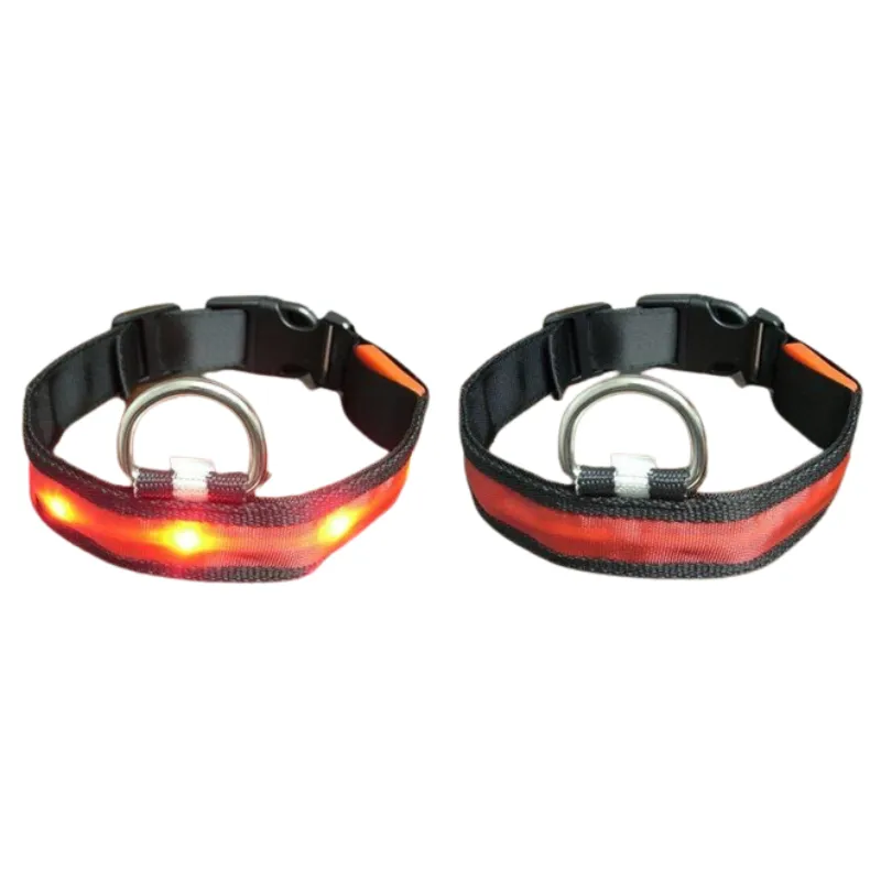 Night Safety Pet Dog Collar LED Light
