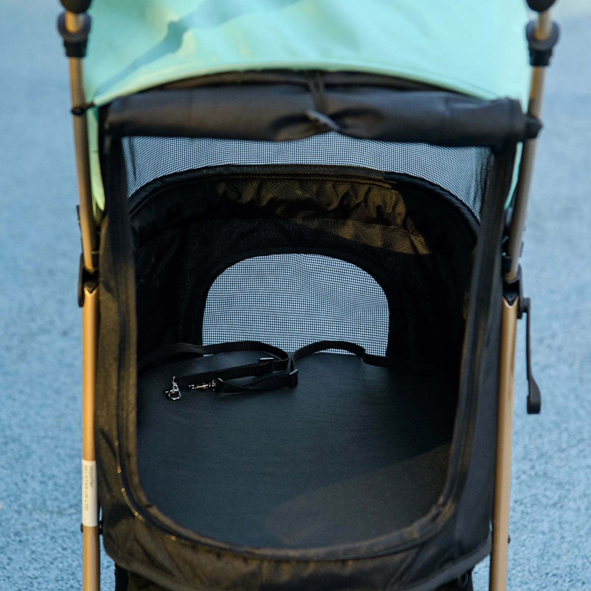 PawHut Pet Stroller for XS and S Dogs w/ Rain Cover