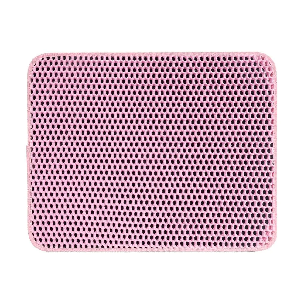 Pet Cat Litter trapping Mat Waterproof EVA Double Layer GOLDEN TOUCH