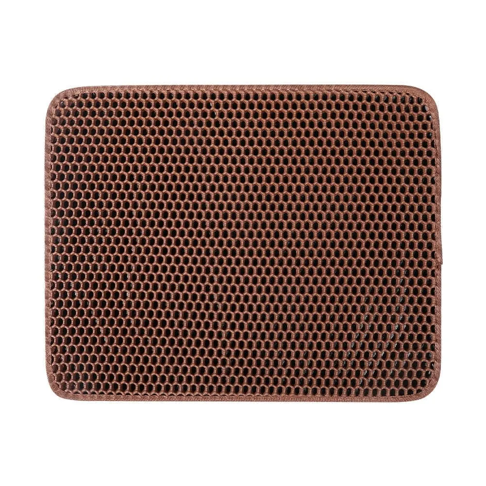 Pet Cat Litter trapping Mat Waterproof EVA Double Layer GOLDEN TOUCH