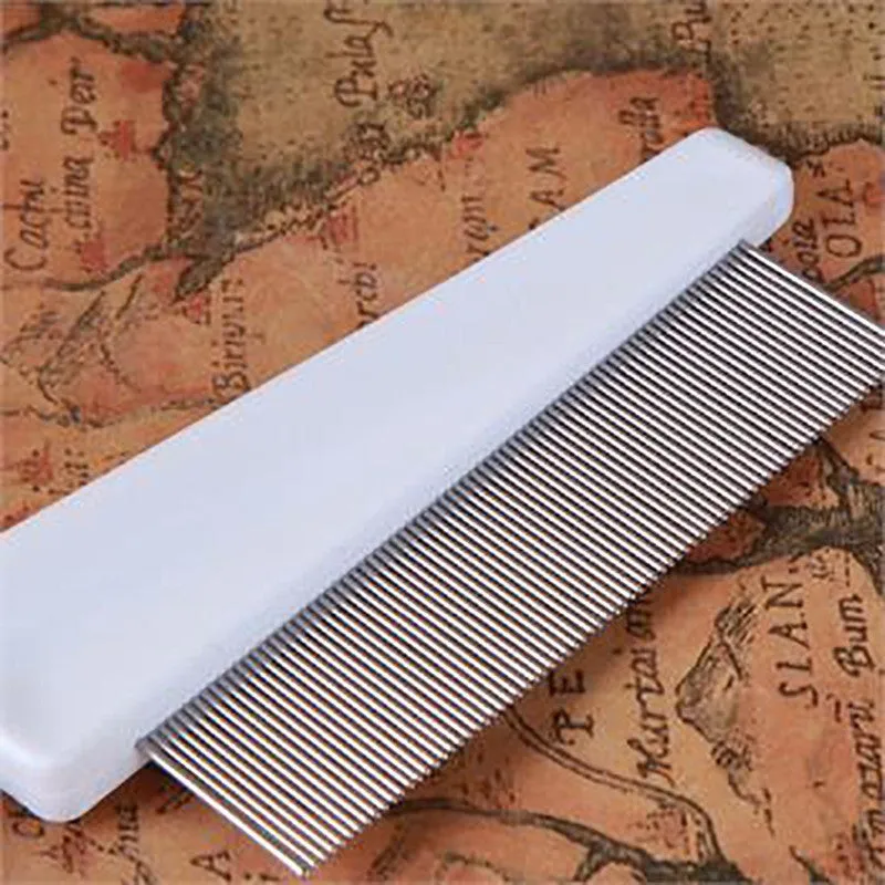 Pet Dog Hair Flea Comb Stainless