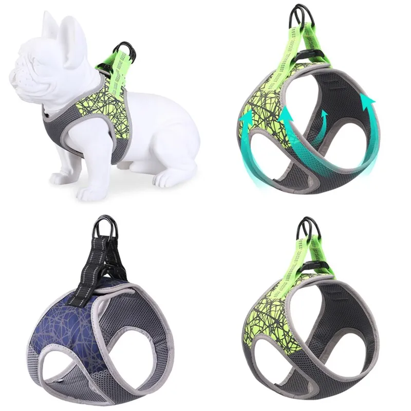 Pet Dog Harness Vest With Handle Lead