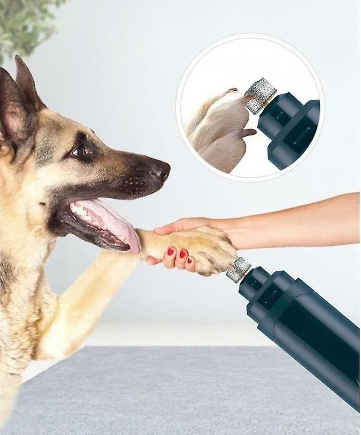 Pet nail tools usb charging dog nail grinders electric dog cat paws nail grooming trimmer tools