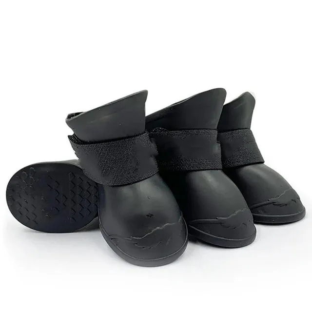 Pet Waterproof Rain Shoes (4Pcs/Anti-Slip)
