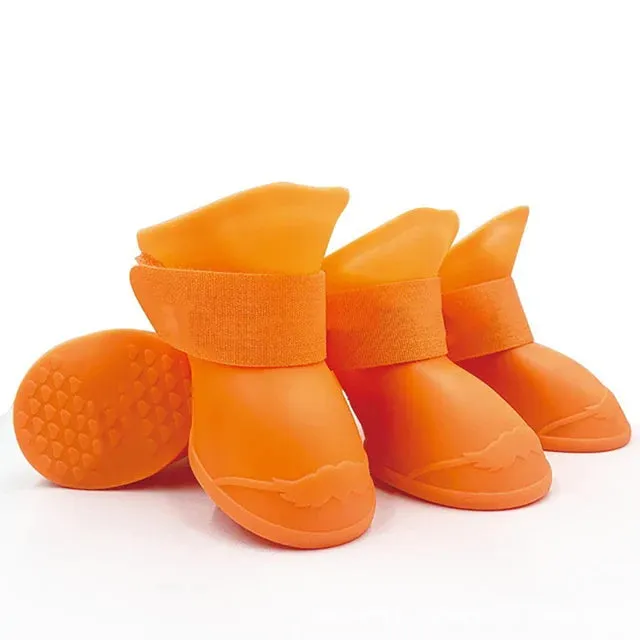 Pet Waterproof Rain Shoes (4Pcs/Anti-Slip)