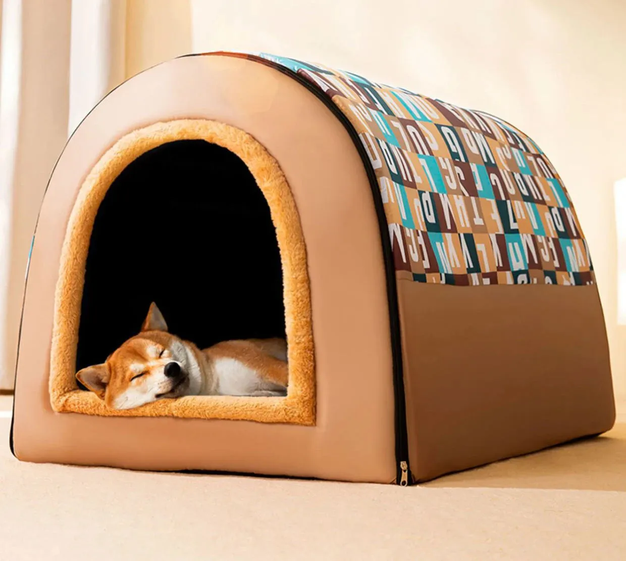 Portable Dog Cat House Bed