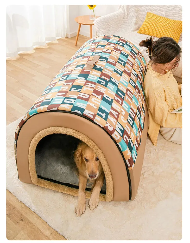 Portable Dog Cat House Bed