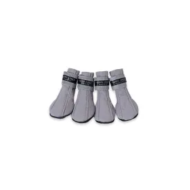puppy angel dog rain and snow shoes - grey