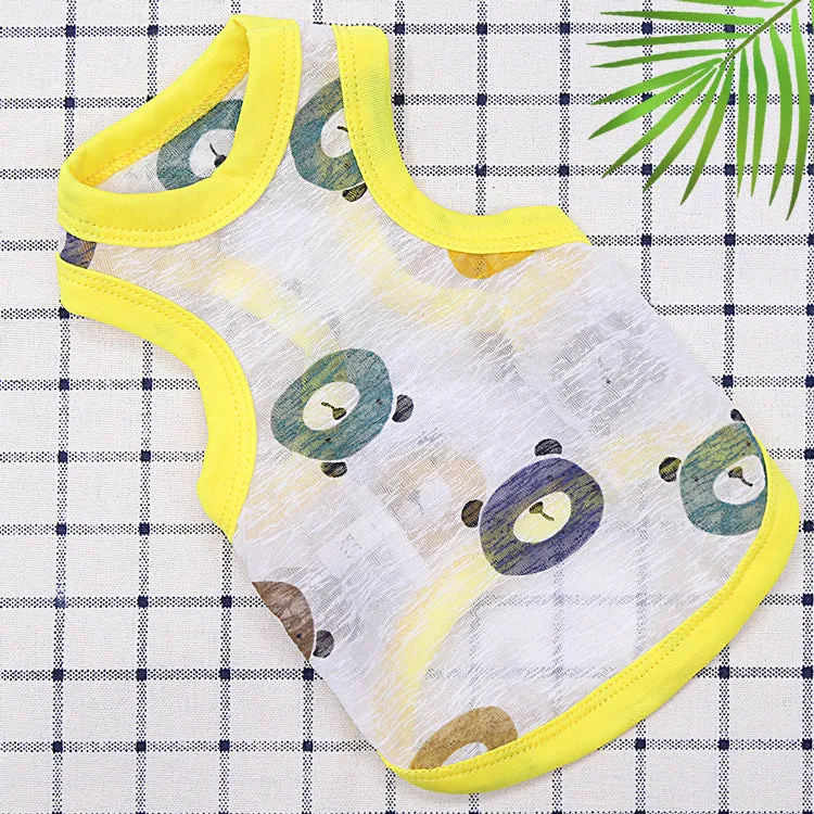 Puppy Apparel Summer Shirts Cute Vest
