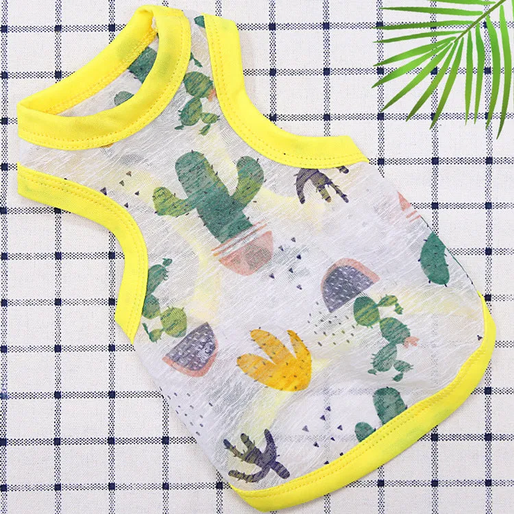 Puppy Apparel Summer Shirts Cute Vest