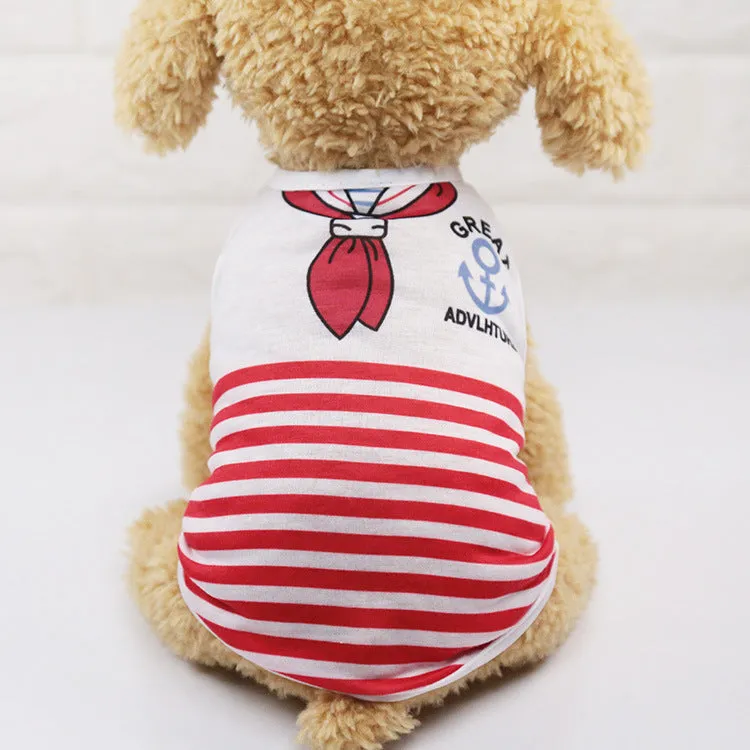 Puppy Breathable  Camouflage Soft Summer Shirts