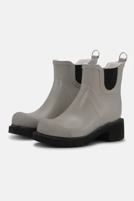 Short Rubber Boots With High Heel - Atmosphere