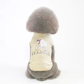 Summer Dog Strips Pet Clothes Apparel