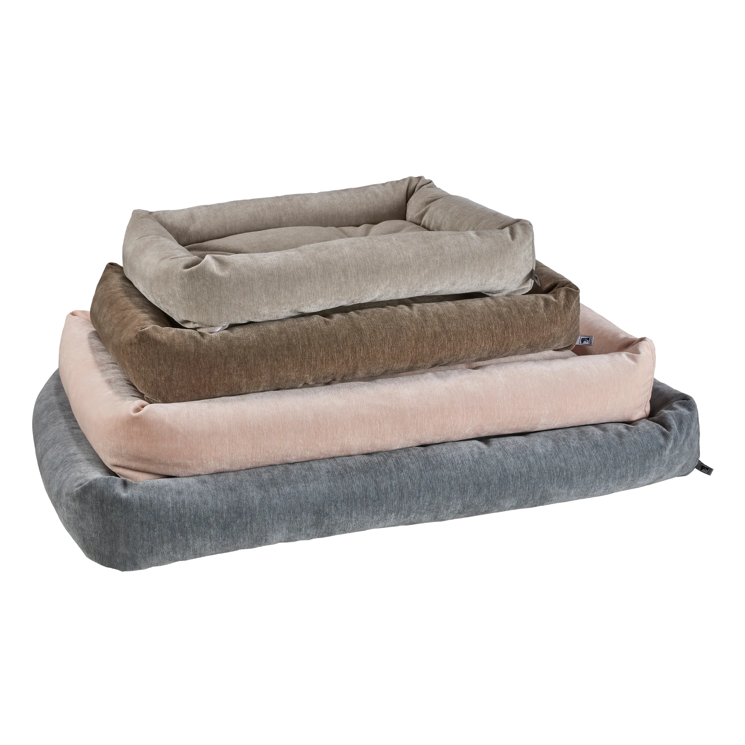 Tango Reversible Bed | Mineral Washed Microvelvet