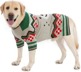 Warm Dog Sweaters for Small Dogs - Male & Female, Halloween & Autumn Themed, Knit Sweaters with Long Legs for Yorkie & Chihuahua
